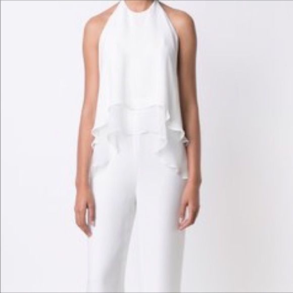 Elizabeth and James Baldwin Halter-Neck Jumpsuit - Picture 2 of 4